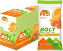 PROBAR - BOLT 유기 에너지 Chews, 오렌지, 비 GMO, 글루텐 자유로운, 비타민 B & C (12 조사)를 가진 USDA에 의하여 증명되는 유기, 건강한, 자연적인 에너지, 빠른 연료 Gummies
