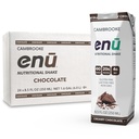 ENU Nutrition Shakes - 20g Protein | 400 칼로리 - 체중 감량을위한 식사 교체 (콜레이트, 24 팩)