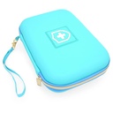 CASEMATIX 8" Turquoise Asthma Inhaler Case for Travel Fits Spacer, 마스크 및 액세서리, 케이스 만 포함