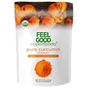 FEEL 좋은 Superfood 순수한 Curcumin 분말, 유기, 비 GMO, 인도, Curcuma Longa 합동 보충교재, 5개 oz에서 대량 지상 심근에서 채식주의자