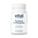 Vital Nutrients Pyridoxal-5 인산염 | 활성화 비타민 B6 | Metabolism, PMS 및 Menstrual Support*에 대한 메틸을 입힌 B6 | 높 순수성 P5P 보충교재 | 글루텐, Dairy, Soy Free | 90 캡슐