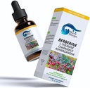 Berberine - L-Theanine - Chamomile - Ashwagandha Liquid Drops | 전체 웰빙 | 모든 천연 성분 1 Fl Oz ... (1)
