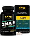 SNAC ZMA-5 수면 보조 보충교재, 근육 회복 & 성장, 면역 지원, & 아연, 마그네슘 & 5HTP, 포스트 운동을 가진 잔여 잠, 침대 ZMA의 앞에 포스트 운동은 90의 Veggie 캡슐을 보충합니다