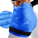 Atsuwell XL Hip 얼음 팩 포장, Hip 배려를 위한 젤 찬 팩, Hip 보충을 위한 재사용할 수 있는 얼음 팩, Hip, 무릎, 뒤, 파란을 위한 연약한 견면 벨벳에 의하여 일렬로 세워지는 찬 압축