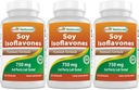 최고의 Naturals Soy Isoflavones 750 mg 120 캡슐 (120 개)