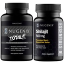 Nugenix Essentials Shilajit 및 남성용 총 T 테스토스테론 부스터