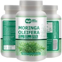 Moringa 잎 분말 캡슐 (태블릿) - 300 알약, 150 서빙, 1000 mg (1 팩)