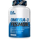 Evlution Nutrition Triple Strength Omega 3 Fish Oil - Burpless Fish Oil EPA DHA Omega 3 Supplement in Easy to Swallow Citrus 풍미 Softgel - Enteric 코팅 물고기 기름 보충교재 - 120 조사