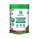 BioTrust Metabo Greens Superfood Powder - Super Greens Powder, Fruit & Veggie Blend with Clinically Studied Spectra - Non GMO, Soy Free, Gluten Free, Dairy Free, Energizing Berry 풍미 (30 인분)