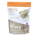 swiig Lo-Carb Whey Protein Powder, 마다가스카르 바닐라, Isolate, 인공 향료, 색상 또는 감미료, 필러 없음, 2.2 파운드 가방
