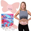 기복 분홍색 관통되는 Cramps 고통 구호 장치, 생리대를 위한 Cramp 마사지 기계 및 더 낮은 뒤 Ache는, Endometriosis 불편, PMS TENS 단위, 무선 또는 타전된, 자연적인 주기 지원을 감소시킵니다