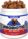 개를위한 Probiotics, Digestive Health 150 Chews Dog Probiotics, Gut Health, Diarrhea, Itchy Skin 및 Itchy Ears Immunity 6 Digestive Enzymes와 개 Probiotics Chews - Lamb 풍미