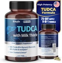 우유 이틀과 TUDCA 보충 – 85% Silymarin Flavonoids – 지원 Liver Wellness & Digestive 건강 – 미국에서 만든