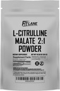 L Citrulline Malate 2 1 분말 300 그램 - 대량 성분 - 자유로운 모양 아미노산 전 운동 보충교재 - 적당한 차선 영양에 의해 첨가물 없이 익지않는과 순수한.