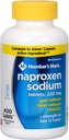 회원 마크 220 mg Naproxen 나트륨 (400 ct.) 회원 마크