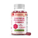 Vitamatic 크롬 Picolinate 1000 mcg - 90 Gummies - 높은 Potency Chromium - 라즈베리 맛