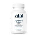 Vital Nutrients Ubiquinol CoQ10 100mg | Coenzyme Q10의 활성화 형태 | 심혈관과 뇌 건강 지원에 강력한 항산화제 * | 글루텐과 낙농 무료 | 60 채식 Softgel