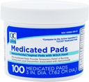 질 선택 치질 패드 Medicated 냉각 기복 각 100개 조사