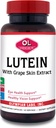 Olympian Labs Lutein 20 mg, 60 캡슐은 FloraGLO와 포도 피부 추출물, 건강한 시각 및 눈 기능 지원