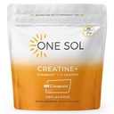 여자를 위한 1개의 솔 크레아틴, 모든 자연적인 여자의 크레아틴 분말 w Creapure & Leucine, 증가 Lean 근육 질량, 감소 회복 시간, 승진시킵니다 뇌 & 뼈 건강 (Unflavored, 60의 서빙)