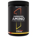 규칙 1 Energized 아미노산 – BCAAs, 글루타민, Citrulline, Beta Alanine 및 녹차 잎 추출물 (30 서빙, 복숭아 망고)에서 Caffeine를 가진 언제든지 에너지와 회복 지원
