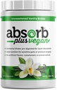 Vegan Elemental Shake - 분말 혼합, 천연 재료, 비 GMO, 글루텐 - 무료, 유기 스프루트 쌀 단백질 - 부드럽고 쉽게 섞을 수있는 공식 (2.2 파운드, 미완성 바닐라 브루셀레)