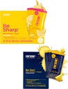 BeMe BeSharp & BeZen 번들 - 액체 Omega-3 & 마그네슘 글리세라이드 L-Theanine 보충 교재