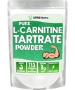 XPRS Nutra L Carnitine L Tartrate 분말 - 프리미엄 순수 L Carnitine Tartrate - L Carnitine - Vegan 친절한 대량 L Carnitine 분말 - 아미노산 보충교재 (4 Ounce)