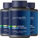 ProHealth Turmeric Curcumin 보충: 285 Times More Bioavailable - 신경 과학자에 의해 개발. 1000 mg 농축 된 Longvida Curcumin 추출 (병 당 60 X 500mg 캡슐) (3 팩)