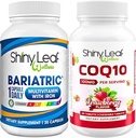 Iron One 캡슐 Per Day 및 CoQ10 100mg 여성 및 남성을위한 두뇌 건강 및 에너지 관리를위한 잔류물 - 1 개월 공급