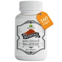 Quinine 캡슐 - Cinchona Officinalis Bark 근육, 주름 방어 및 전반적인 소화 건강을 위한 초본 보충교재 - All-Natural Quinine 황산염 알약, 캡슐 당 500mg, 160의 정제