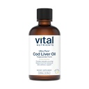 Vital Nutrients - Ultra Pure Cod Liver Oil 1025 (Pharmaceutical Grade) - 100 % 순수한 노르웨이어 Cod Liver Oil - 병 당 200 ml
