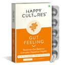 Happy Culture Gut Feeling Digestion Supplement Daily Digestive Health B-Vitamins Gut Health Supplement for Bloating, IBS, Digestion 임상 시험 - 30 Veg Capsules