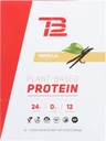 TB12 바닐라 단백질 분말, 1.12 OZ 각각, 12의 조사 (1의 포장)
