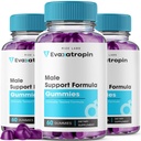 연구 실험실 (3 팩) 남자를 위한 Evaxatropin Gummies, Evoxatropin G 성과 Gumies 리뷰, Evaxatropin Gummy, EvaxatropinMale 지원, 체력과 에너지 (180 Gummies)를 위한 건강 보충교재 Gomitas