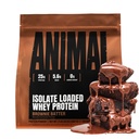 동물 Whey Isolate Protein Powder - 남성 및 여성을위한 Digestive Enzymes와 사전 및 포스트 운동 근육 빌더 및 복구 - 25g Protein, Great Taste, Low Sugar - Brownie Batter 2 lbs
