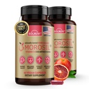 Morosil 임상 시험 C3G 보충교재 - Metabolism, 항 산화제, 남자 & 여자를 위한 웰니스 지원 - 400mg Moro 빨간 오렌지 추출물 - 60의 Veggie 캡슐 - 비 GMO, 글루텐 자유로운, Vegan-Friendly