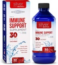 Silver Biotics 30 PPM Extra Strength Daily Immune Support Supplement with Patented Multivalent Silversol Technology | 면역 체계를 위한 완벽한 일일 방어 부스트 | 16 Fl Oz
