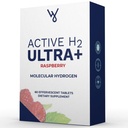 활동적인 H2 Ultra+ 수소 물 정제, 자연적인 라즈베리. 분자 수소 60 서빙의 혜택으로 전체 웰빙 지원