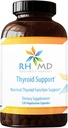 RHMD Thyroid 지원 - 일반 Thyroid 기능 지원 - 보충 (120 채식 캡슐)