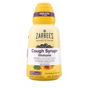 Zarbee의 Naturals Complete Daytime Cough Syrup + Immune with Dark Honey, Real Elderberry, 비타민 C, D & 아연, 8 온스 병