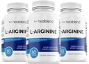 healblend L-Arginine Plus : 칼슘, 니콘, L-Arginine Blend, L-Citrulline Complex & Beta Alanine - 180 캡슐 (3 팩)