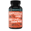 Freshfield Black Seed Oil : Thymoquinone, Premium (Black Cumin Seed Oil, Nigella Sativa) | Cold Pressed | Vegan | Ultra Strength | 순수하고 100 % 자연. (120 캡슐)
