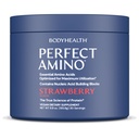 BodyHealth PerfectAmino Powder - 사전 및 포스트 운동을위한 BCAA 및 EAA 분말 - 남성과 여성을위한 아미노산 에너지 음료 Lean 근육과 회복을 지원하는 - Strawberry - 30 서빙
