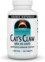 Source Naturals Cat's Claw Bark UNA de Gato 1000 mg 다이어트 보충 - Immune 시스템 지원 - 120 정제
