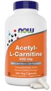 지금 음식 이제 아세틸 L 카르니틴 500mg, 360 Veg 캡슐 - 비 GMO ACL 500 mg 모자