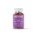 REVIVEEO Melatonin & Botanicals Sleep Gummy 보충 Chamomile, 레몬 Balm & Passionflower - 5 mg Melatonin - 블루 베리 맛