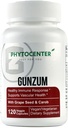 GUNZUM 관 건강 지원은 포도씨, Carob 및 동양 Sweetgum (Vcaps)로 보충합니다