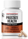 JUNG KWAN JANG Prostate Health with Saw Palmetto and American Ginseng for Prostate, Stamina, 탈모 지원, dht Blocker, 남성 및 여성을위한 모든 자연 보충
