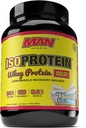 남자 스포츠 ISO-Protein 100 % 순수 Whey Protein Isolate 분말, 바닐라 아이스크림, 2 파운드